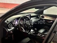 Usado Mercedes C200 AMG line 136 CV (100 kW) 2016 Negro Berlina