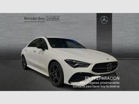 Usado Mercedes CLA220 AMG line 190 CV (139 kW) 2025 Pintura uni, blanco polar Berlina