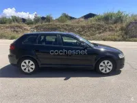 Usado Audi A3 105 CV (77 kW) 2009 Negro Utilitario