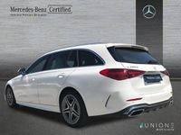 Usado Mercedes C220 AMG line 200 CV (147 kW) 2024 Blanco polar