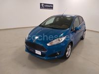 Usado Ford Fiesta Titanium 100 CV (73 kW) 2013 Azul Utilitario