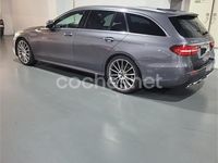 Usado Mercedes E220 194 CV (142 kW) 2018 Gris / plata Familiar