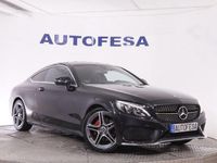 Usado Mercedes C220 AMG line 170 CV (125 kW) 2016 Negro Coupe