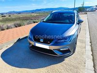 Usado Seat Leon ST FR 150 CV (110 kW) 2017 Gris / plata Familiar