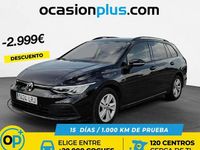 Usado VW Golf VIII 116 CV (85 kW) 2021 Negro Familiar