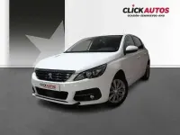 Usado Peugeot 308 Allure 110 CV (80 kW) 2021 Blanco Utilitario
