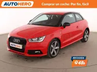 Usado Audi A1 95 CV (69 kW) 2017 Rojo Utilitario