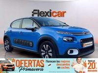 Usado Citroën C3 Feel 110 CV (80 kW) 2017 Azul Utilitario