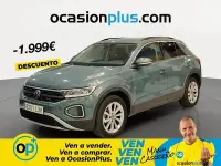 Usado VW T-Roc Life 150 CV (110 kW) 2022 Gris SUV