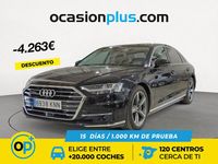 Usado Audi A8 340 CV (250 kW) 2018 Negro Berlina