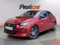 Usado Peugeot 208 Active 101 CV (74 kW) 2022 Rojo Utilitario