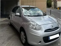 Usado Nissan Micra Acenta 80 CV (58 kW) 2011 Gris / plata Utilitario