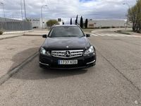 Usado Mercedes C250 Elegance 204 CV (150 kW) 2012 Negro Familiar
