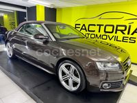 Usado Audi A5 Cabriolet S-Line 240 CV (176 kW) 2011 Marrón Descapotable