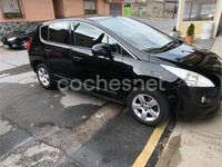 Usado Peugeot 3008 Style 115 CV (84 kW) 2013 Negro Berlina