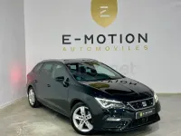 Usado Seat Leon FR 150 CV (110 kW) 2019 Negro Familiar