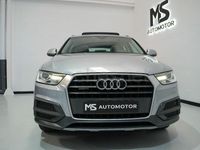 Usado Audi Q3 150 CV (110 kW) 2017 Gris / plata SUV