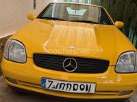 Usado Mercedes SLK200 136 CV (100 kW) 1999 Amarillo Descapotable