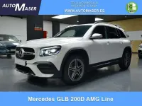 Usado Mercedes GLB200 150 CV (110 kW) 2022 Blanco SUV