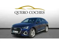 Usado Audi Q3 Sportback S-Line 190 CV (139 kW) 2021 Azul SUV