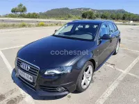 Usado Audi A4 S-Line 211 CV (155 kW) 2009 Negro Familiar