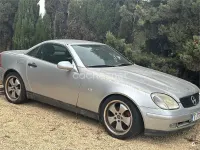 Usado Mercedes SLK200 136 CV (100 kW) 1998 Gris / plata Descapotable