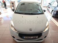 Usado Peugeot 208 Access 75 CV (55 kW) 2016 Blanco Utilitario