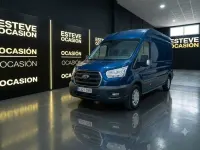 Usado Ford Transit Ambiente 131 CV (96 kW) 2024 Azul Van