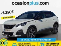 Usado Peugeot 3008 GT-line 131 CV (96 kW) 2019 Blanco SUV