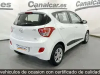 Usado Hyundai i10 Blackline 87 CV (63 kW) 2015 Blanco Utilitario
