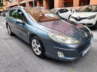 Usado Peugeot 407 Sport 136 CV (100 kW) 2008 Negro Familiar