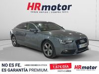 Usado Audi A5 Sportback 177 CV (130 kW) 2014 Gris / plata Utilitario
