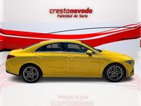 Usado Mercedes CLA200 150 CV (110 kW) 2020 Amarillo Berlina