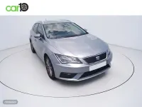 Usado Seat Leon ST XCELLENCE 130 CV (95 kW) 2021 Gris Familiar