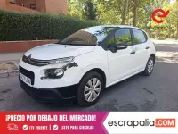 Usado Citroën C3 99 CV (72 kW) 2019 Blanco Utilitario