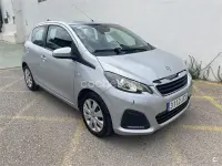 Usado Peugeot 108 Allure 82 CV (60 kW) 2015 Gris / plata Berlina