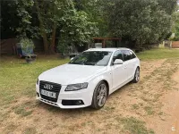 Usado Audi A4 143 CV (105 kW) 2009 Blanco Familiar