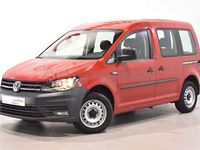 Usado VW Caddy Trendline 102 CV (75 kW) 2020 Rojo Monovolumen