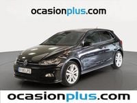 Usado VW Polo R-line 95 CV (69 kW) 2021 Negro Utilitario