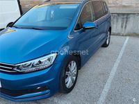 Usado VW Touran Sportline 150 CV (110 kW) 2018 Azul Monovolumen