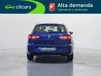 Usado Seat Leon Style 115 CV (84 kW) 2020 Azul Familiar