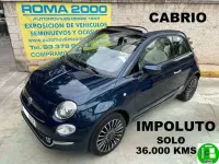 Usado Fiat 500 Lounge 71 CV (52 kW) 2017 Azul Utilitario