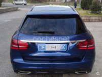 Usado Mercedes C200 150 CV (110 kW) 2019 Azul Familiar