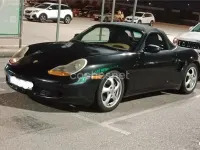 Käytetty Porsche Boxster S 220 HP (161 kW) 2001 Musta Avoauto