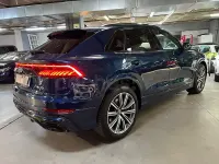 Usado Audi Q8 S-Line 286 CV (210 kW) 2018 Azul SUV