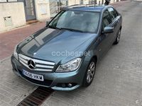 Usado Mercedes C200 Avantgarde 136 CV (100 kW) 2012 Gris / plata Berlina