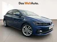 Usado VW Polo R-line 110 CV (80 kW) 2021 Azul Utilitario