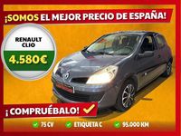 Usado Renault Clio II Authentique 75 CV (55 kW) 2009 Azul Berlina