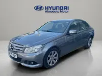Usado Mercedes C200 136 CV (100 kW) 2012 Gris / plata Familiar