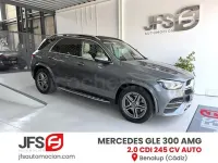 Usado Mercedes GLE300 245 CV (180 kW) 2021 Gris / plata SUV